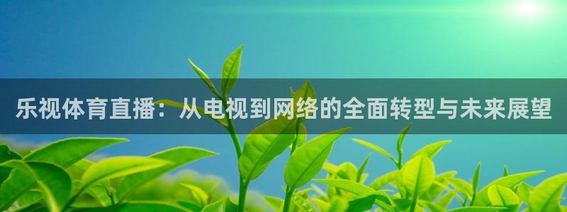 新球体育即时分：乐视体育直播：从电视到网络的全面转型与未来展望